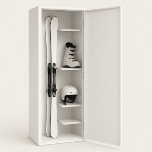Heated locker